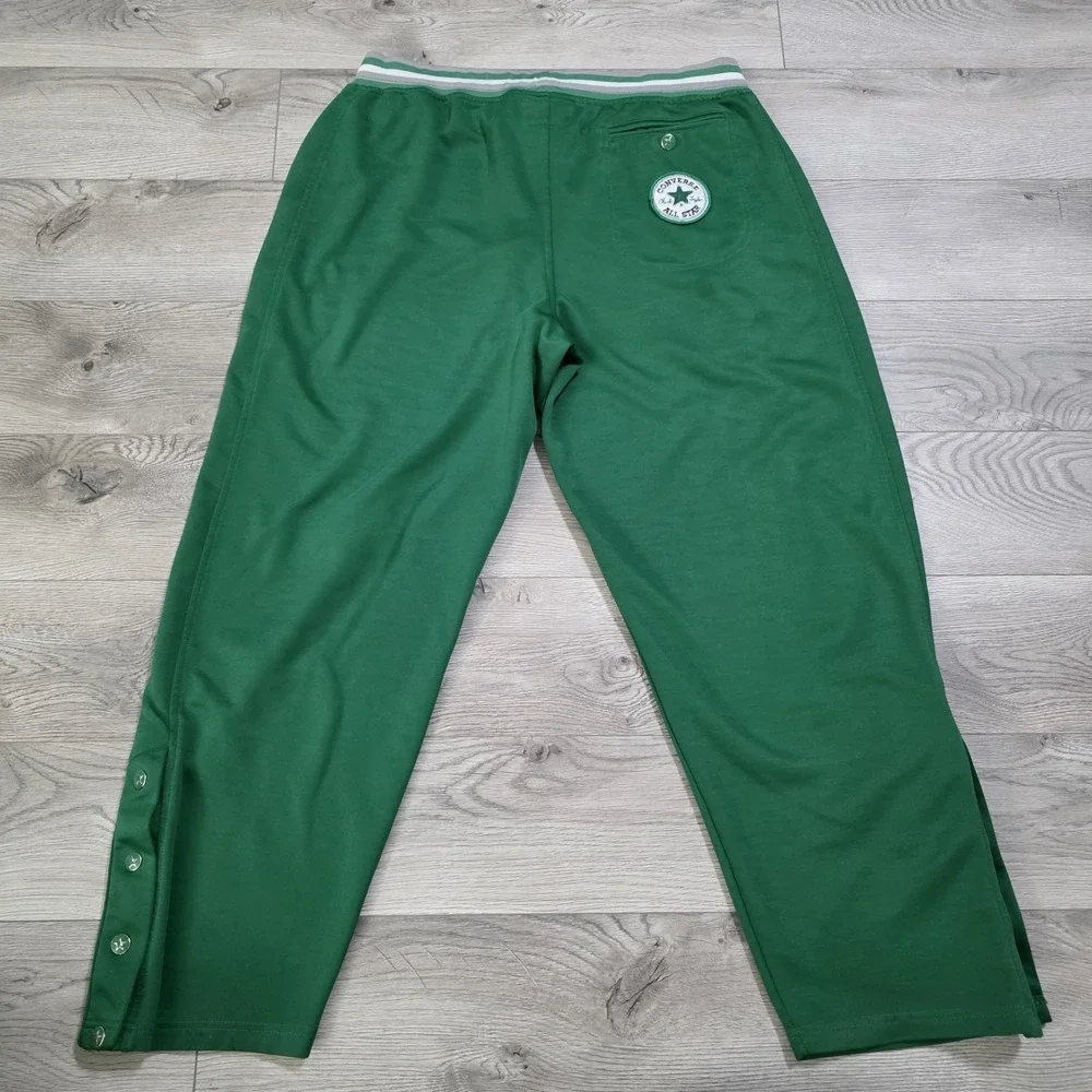 Converse All Star EST 1908‎ Logo Green Sweatpants Men's Size XXL RARE
